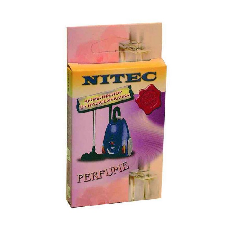 Торбичката детайлно Ароматизатори за прахосмукачки:  NITEC  - PERFUME